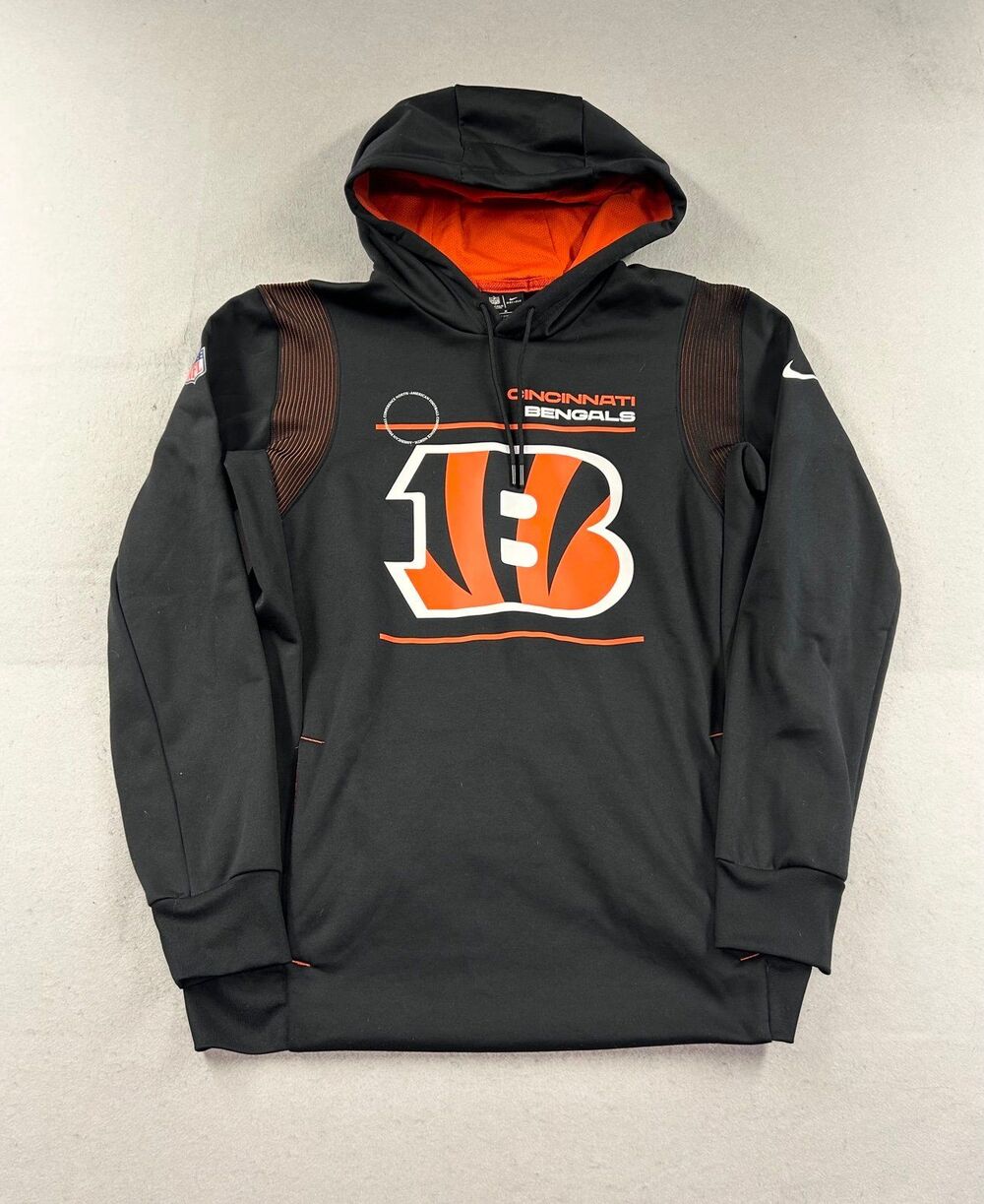 Cincinnati Bengals Mens Nike On-Field Therma-FIT Hoodie Medium
